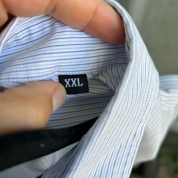 PS Paul Smith Striped Button Down Shirt, size XXL - Picture 8 of 9
